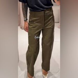 Zara Brown Cargo Pants